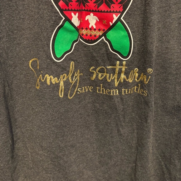 💕3/$25💕 Simply Southern “Save the Turtles” Long Sleeve - Picture 4 of 5